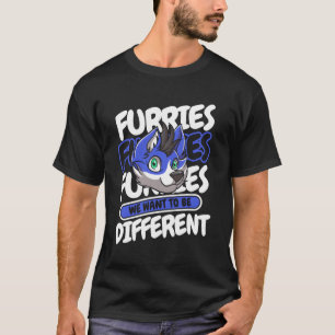 Camiseta Cosplay Furries Fursona Furry Fandom