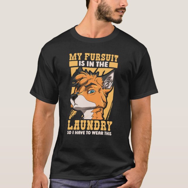 Camiseta Cosplay Furries Fursona Furry Fandom (Frente)