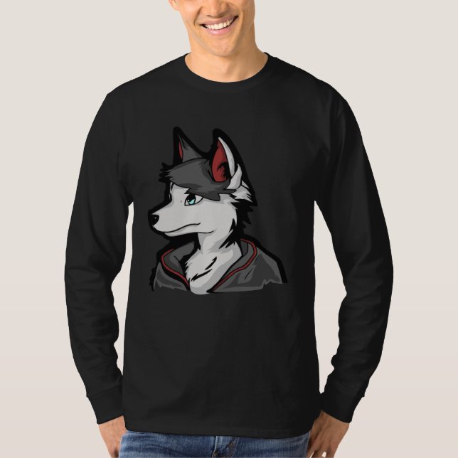 Camiseta Cosplay Furries Fursona  Furry Fandom (Frente)