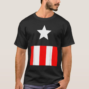 Camiseta Cosplay Vintage American Usa Flag