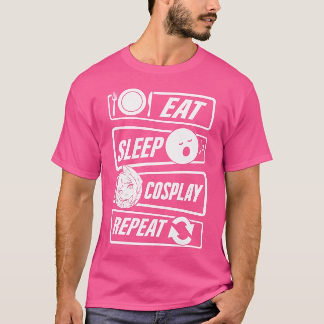 Camiseta Cosplayer Ideias Cosplay Manga (Frente)