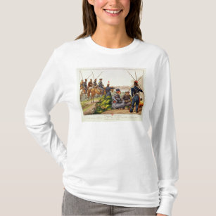 Camiseta Cossacks de Don em 1814