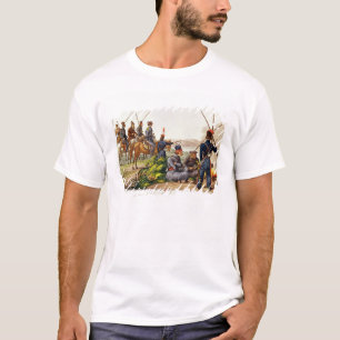 Camiseta Cossacks de Don em 1814