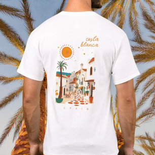 Camiseta Costa Blanca Espanha férias mediterrâneo