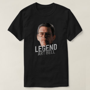 Camiseta Costa de rádio de Bell da arte da legenda para