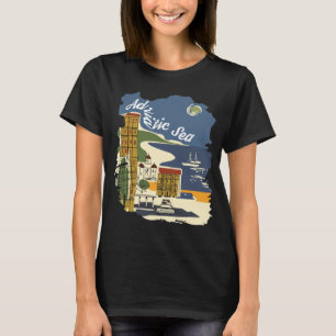 Camiseta Costa do Mar Adriático Viagem Retro