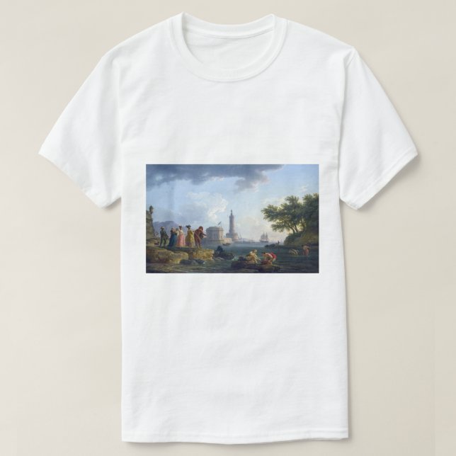 Camiseta Costa do Mar Antiga 1776 (Frente do Design)