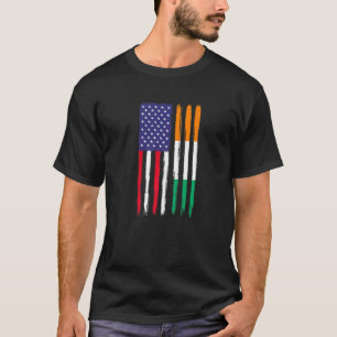 Camiseta Costa do Marfim domina metade da bandeira american