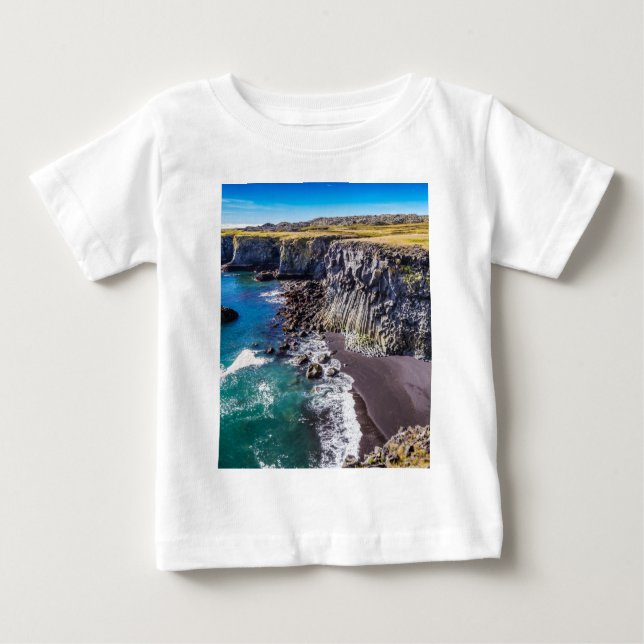 Camiseta Costa Hellnahraun, Islândia (Frente)