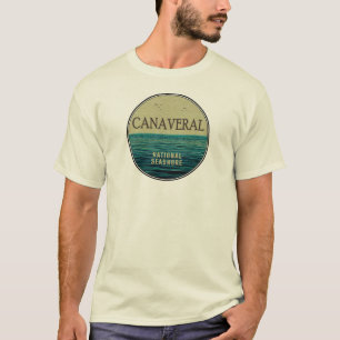 Camiseta Costa Nacional Canaveral Florida Aves Marinhas