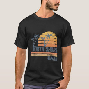 Camiseta Costa Norte de Oahu Havaí Lembrança Surf Havaiano 