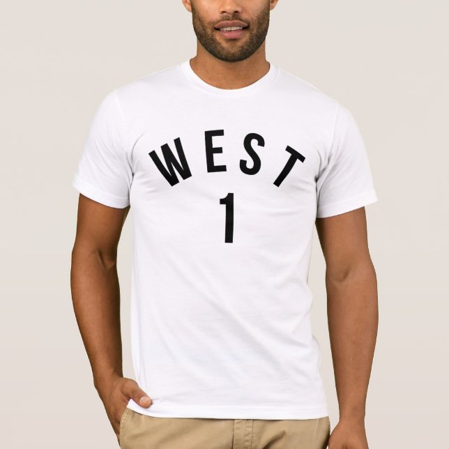 Camiseta Costa oeste, a melhor costa All-star (Frente)