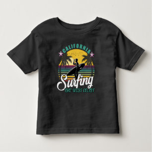 Camiseta Costa Oeste - California Surfing Toddler T-shir