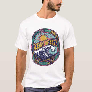 Camiseta Costa Pacífica Califórnia Surf Retro