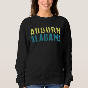 Camiseta Costa Pacífico de Auburn Alabama empilhada