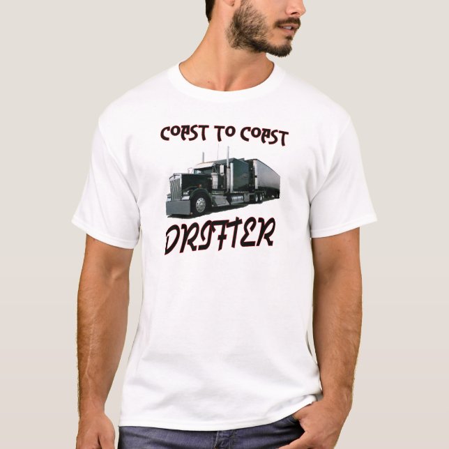 Camiseta Costa para costear o indeciso (Frente)