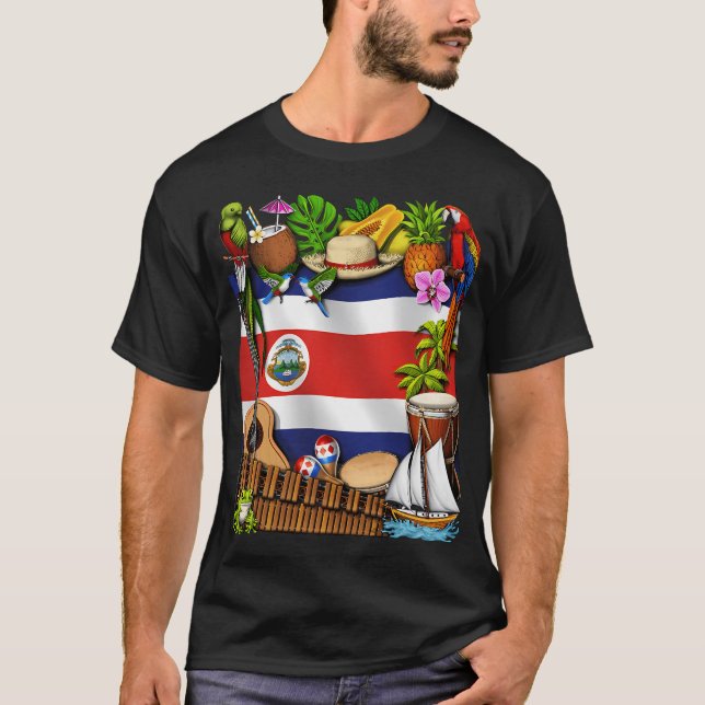 Camiseta Costa Rica (Frente)