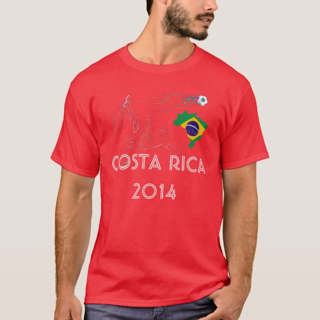 CAMISETA COSTA RICA 2014 (Frente)