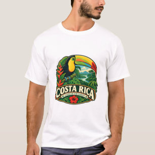 Camiseta Costa Rica – Aventura de Vida Selvagem na Copa das