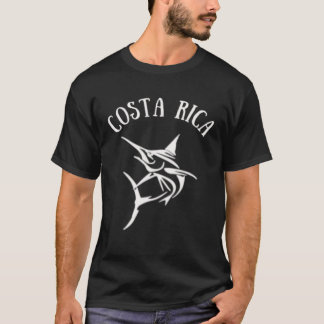 Camiseta Costa Rica Deep Sea Fishing Jumping Marlin