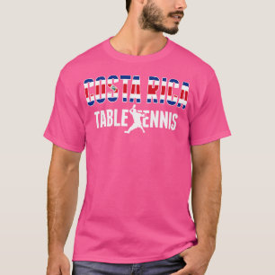 Camiseta Costa Rica Mesa Tênis Lovers Jersey Costa Rica