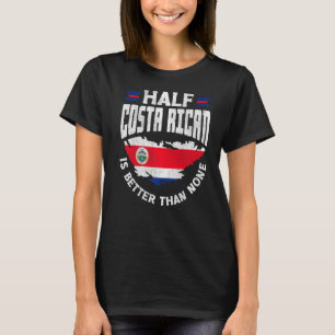 Camiseta Costa Rica Metade da Costa Rica é melhor