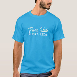 Camiseta Costa Rica Motto Pura Vida
