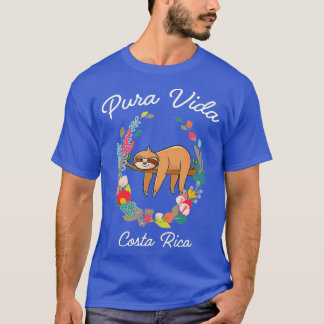 Camiseta Costa Rica Pura Vida Sloth