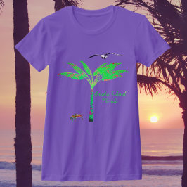 Camiseta Costeira de Amelia Island Florida