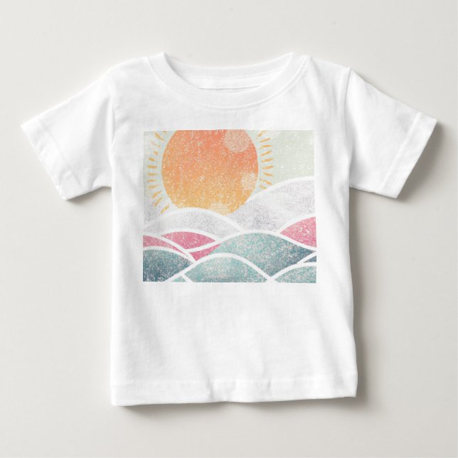 Camiseta Costeira/praia/ensolarado (Frente)