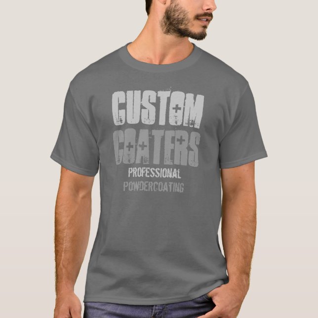 Camiseta Costume, coaters, profissional, powdercoating (Frente)