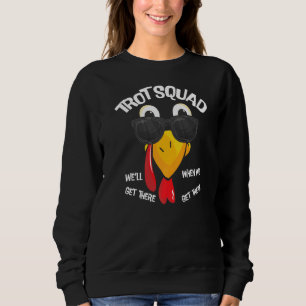 Camiseta Costume de Ação de Graças da Trot Squad da Turquia