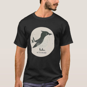 Camiseta Costume de aves marinhas bonito para Kittiwake e S