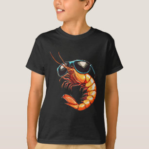 Camiseta Costume de Camarão bonito