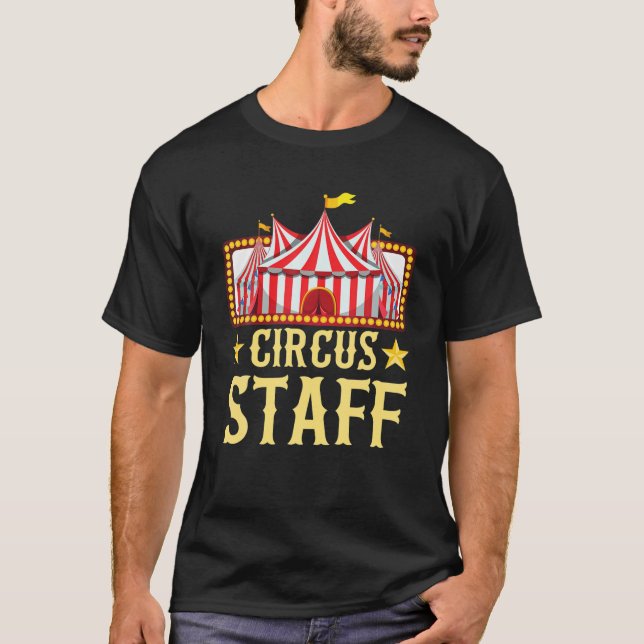 Camiseta Costume De Circo, Funcionarios De Circo, Festa De  (Frente)