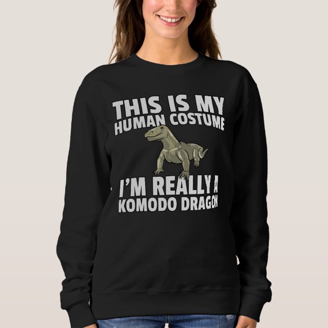 Camiseta Costume De Dragão Komodo Para Crianças De Dragão K (Frente)