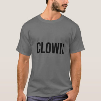 Camiseta Costume de Halloween Palhaço