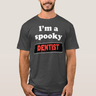 Camiseta Costume de Halloween preguiçoso - Sou um Dentista 