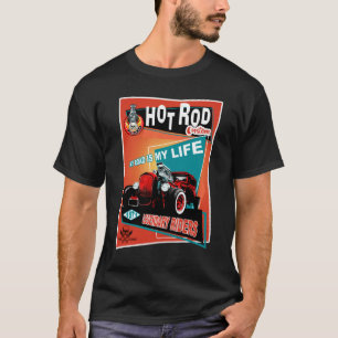 Camiseta Costume de Hot Rods 1932 - Minha estrada é minha 
