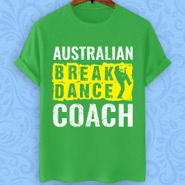 Camiseta Costume de ônibus de dança australiano Break