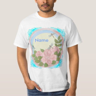 Camiseta Costume de Rosas Rosa Dragonfly