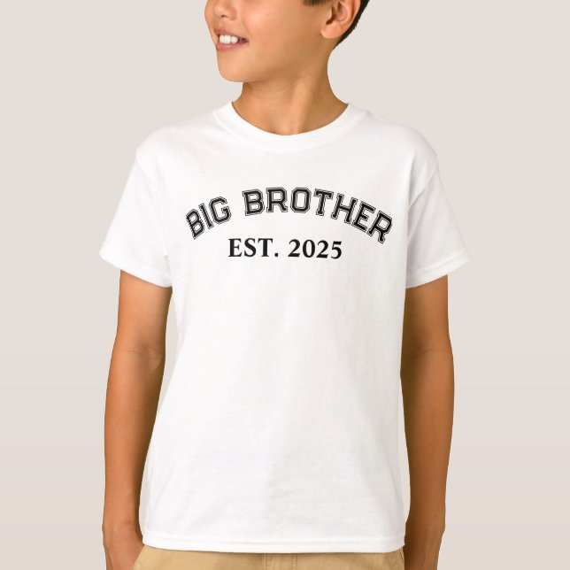 Camiseta Costume do Big Brother Est, anúncio do Big Brother (Frente)