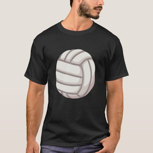 Camiseta Costume do esporte de voleibol (Frente)