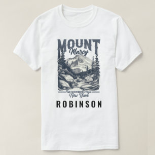 Camiseta Costume do Monte Marcy-Van Hoevenberg Trail-New Yo