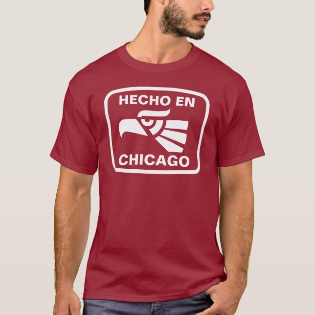 Camiseta Costume do personalizado do en Chicago de Hecho (Frente)