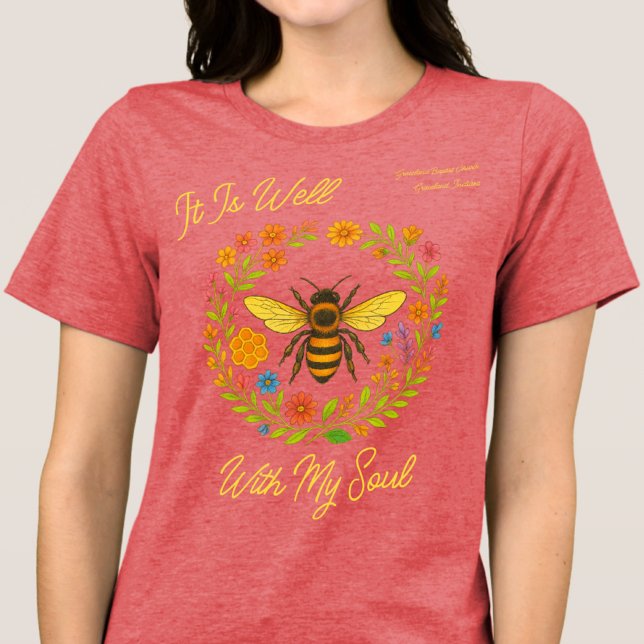 Camiseta Costume "Está Bem Com Minha Alma" Boho Honeybee (Criador carregado)
