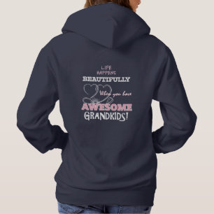 Camiseta Costume impressionante do Hoodie dos netos dos