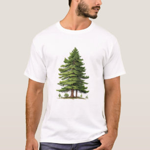 Camiseta Costume para Pinaceae Pine
