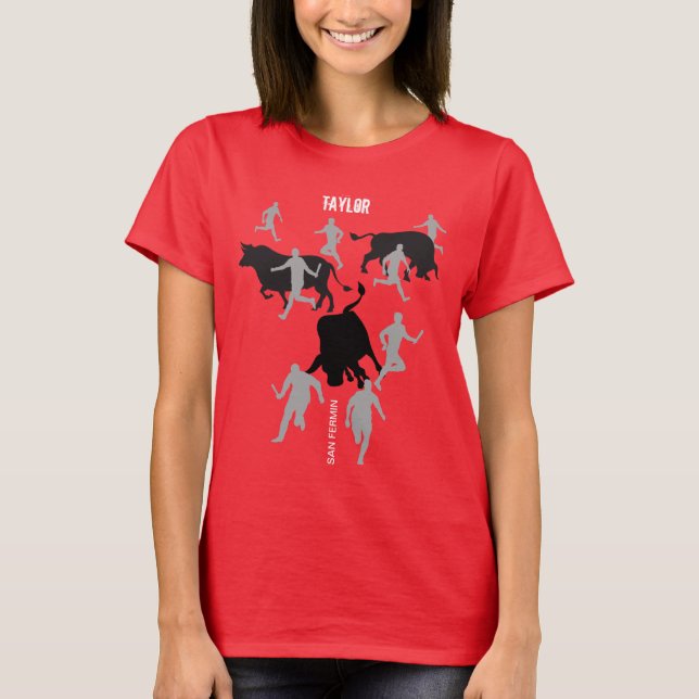 Camiseta Costume, San Fermin Pamplona, funcionamento do (Frente)
