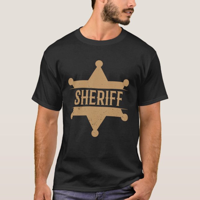 Camiseta Costume Sheriff (Frente)